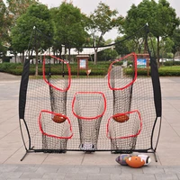 

Training Equipment American football rugby QB Pass Accuracy Practice Quarterback Net Football Trainer Throwing Net