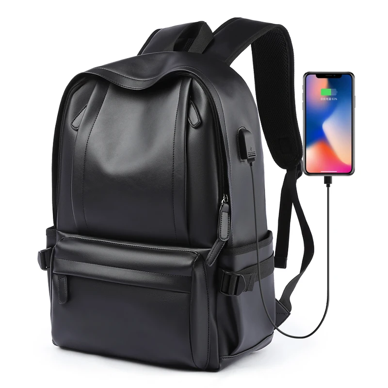 

Best Selling 14 Inch Laptop Backpack Men Women Waterproof Dayback with USB, Black