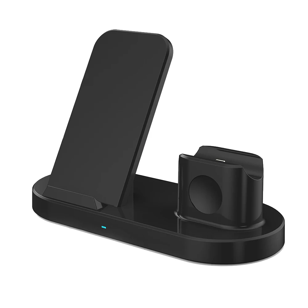 

Qi Standard Super Fast 3 in 1 Foldable Charging Dock Station 15W Wireless Charger