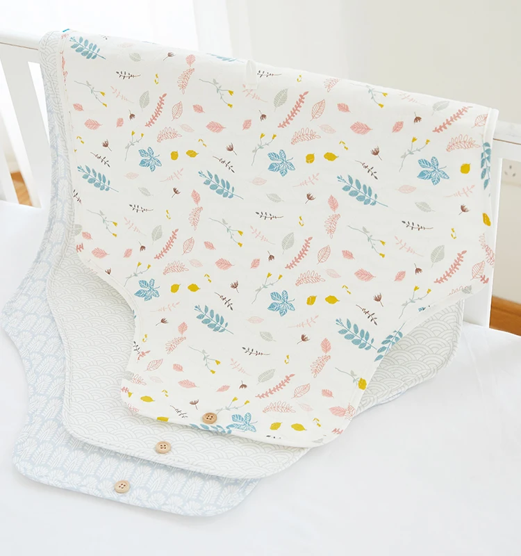 

Customized Logo Waterproof Soft Cotton Portable Changing Mat