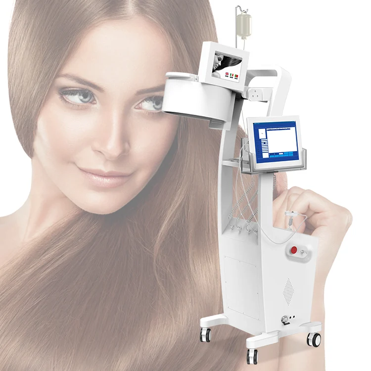 

2023 Most Effective LLLT Hair Loss Treatment Laser Hair Growth Therapy Machine 650nm diodel laser