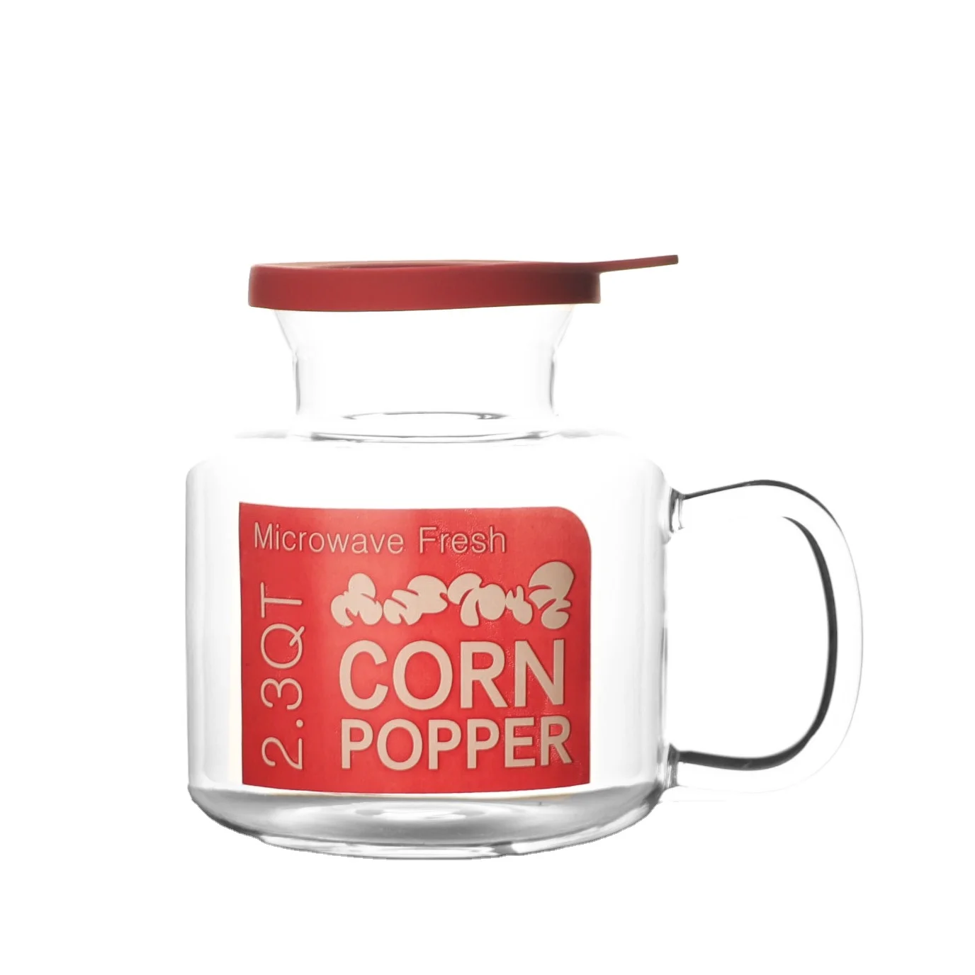 glass hot air popcorn popper