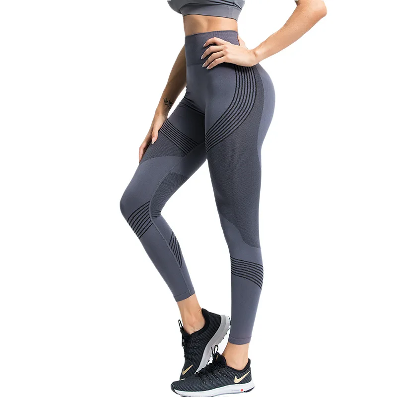 

2021 HOT Selling Wholesale Comfortable Women Yoga Gym Compression Peach Butt Sexy Leggings, Customized colors