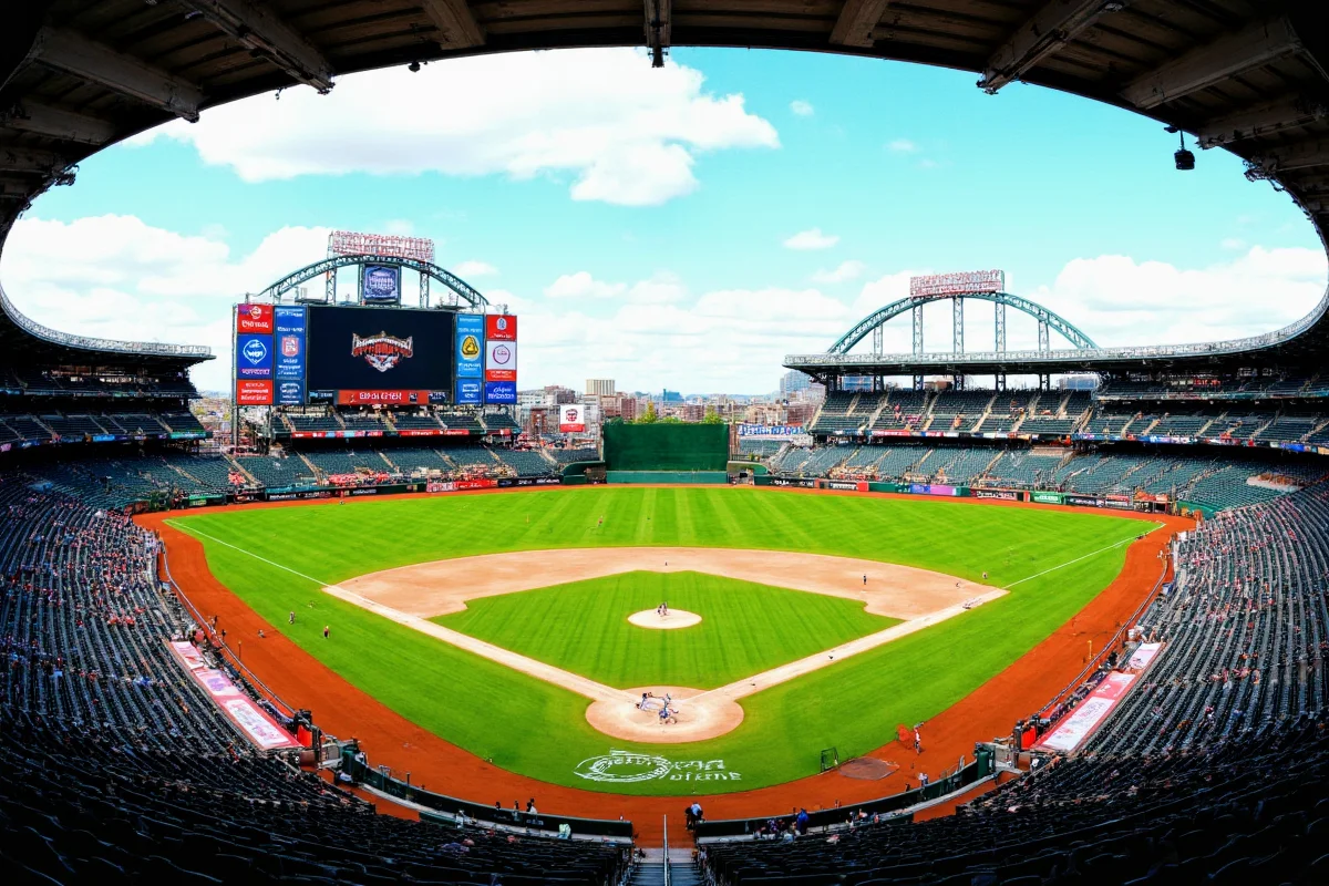how big is a baseball field