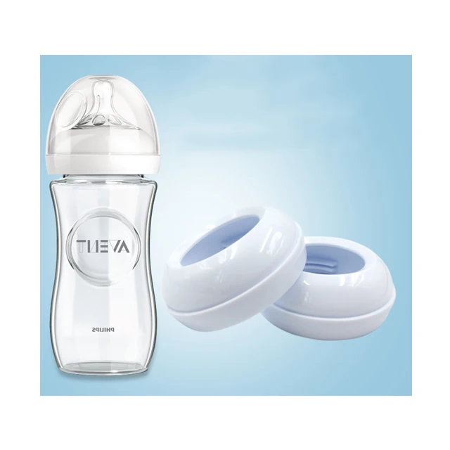 

The accessory part of infant bottle directly sold by manufacturer is suitable for 5cm PP of A vent baby milk bottles, White