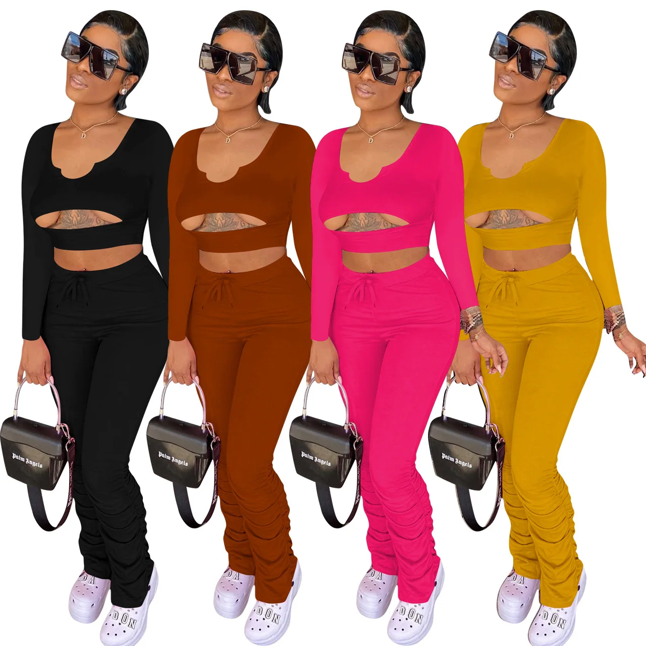 

In stock rompers jumpsuits tank tops workout denim romper woman jumpsuit womens 2021 winter jumpsuit