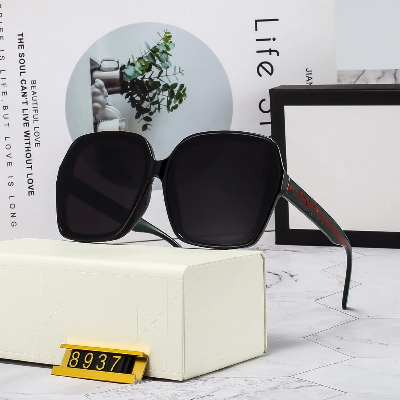 

Fashionable Designer sunglasses famous brands Retro Luxury Retro gafas de sol Sunglasses Women, 7 colors