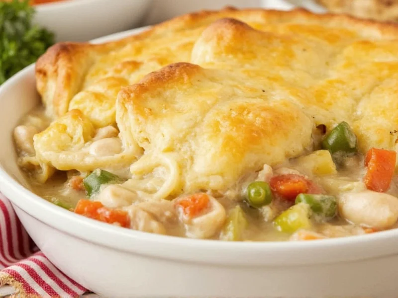 Easy Chicken Pot Pie Recipe with Cream of Chicken Soup