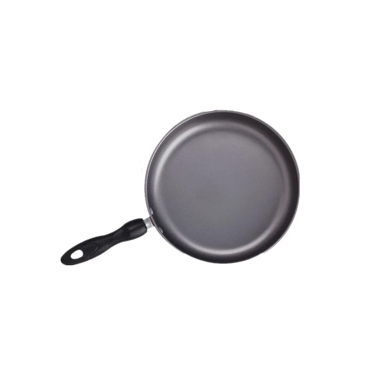 

High Quality aluminum alloy non stick frying pan Red Color Enamel Cast Iron Skillet