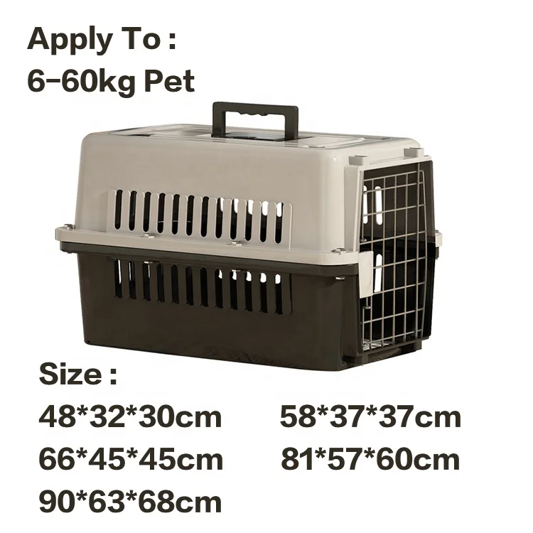 

Airline Approved Cat Dog Travel Cage House Pet Transport Box Puppy Kitten Traveling Crate Cat Pet Cage