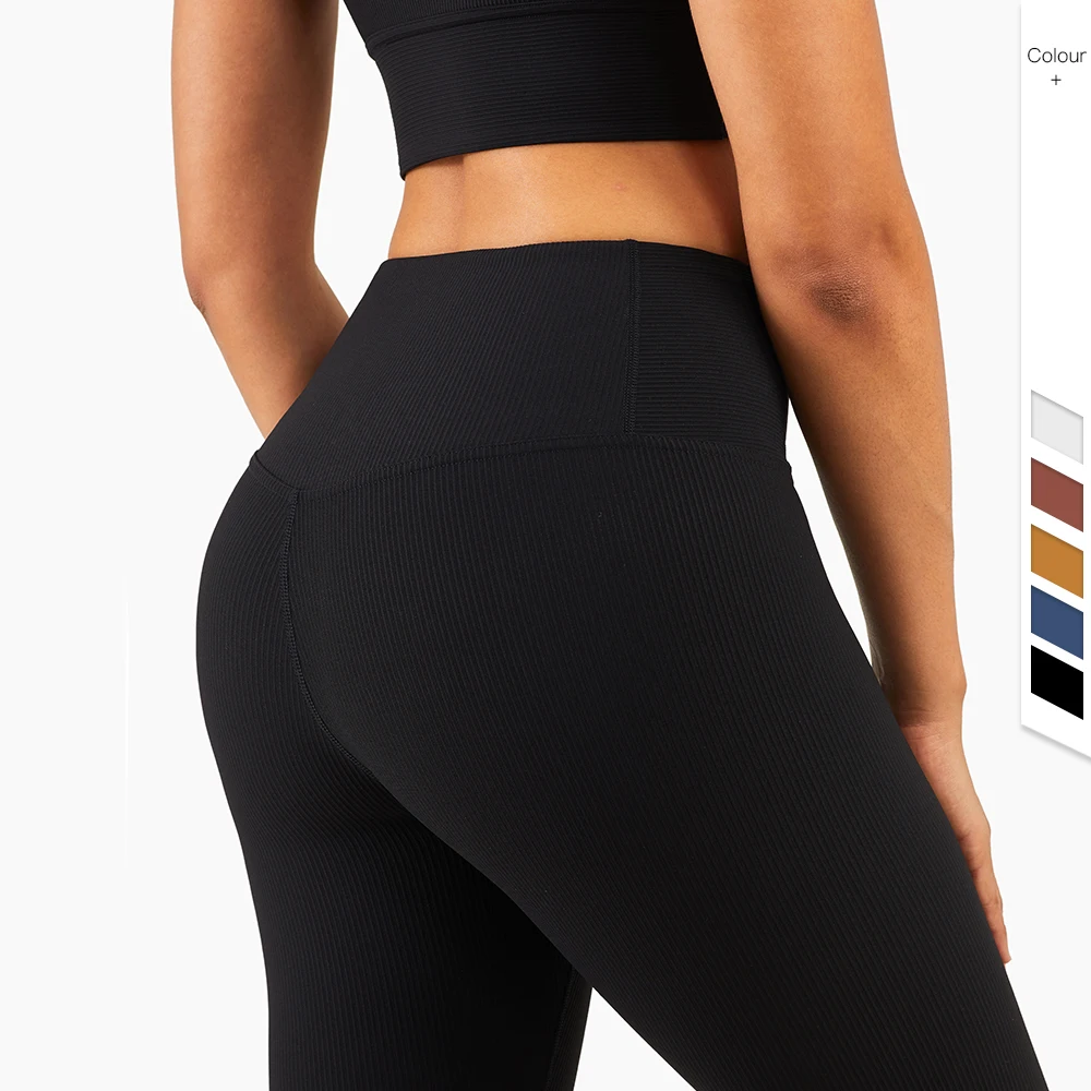 

Lulu Yoga leggings Gym pants butt lift compression sport women leggings high waisted yoga pants tummy control Nylon Fabric, Picture