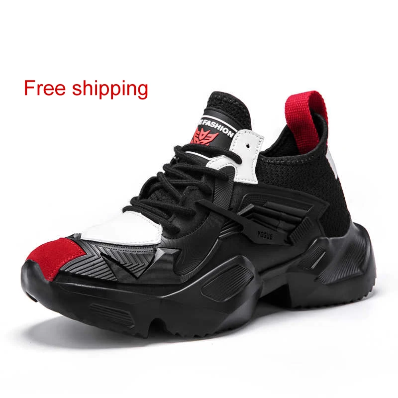 

Free shipping Hot Sell Fashion Tenis Trainers Footwear Men Casual Shoes High Top 2019 New Outdoor Walking Shoes Sneakers, Black, white or customized