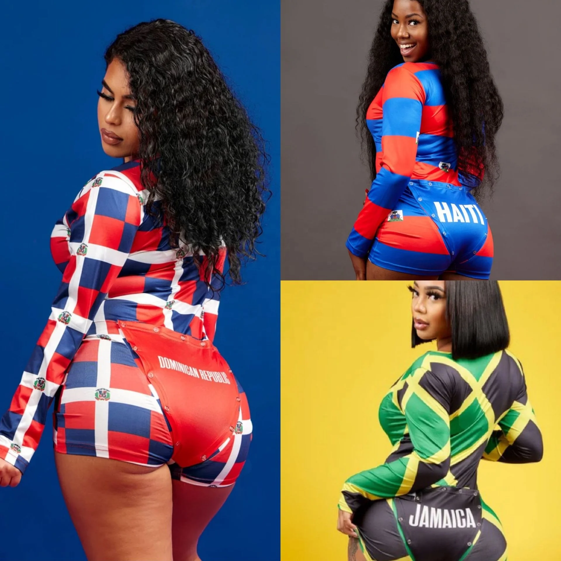 

Colory Style Home Wear Sets Jamaican Flag Onesie Adult Onesie Pajama, Customized color