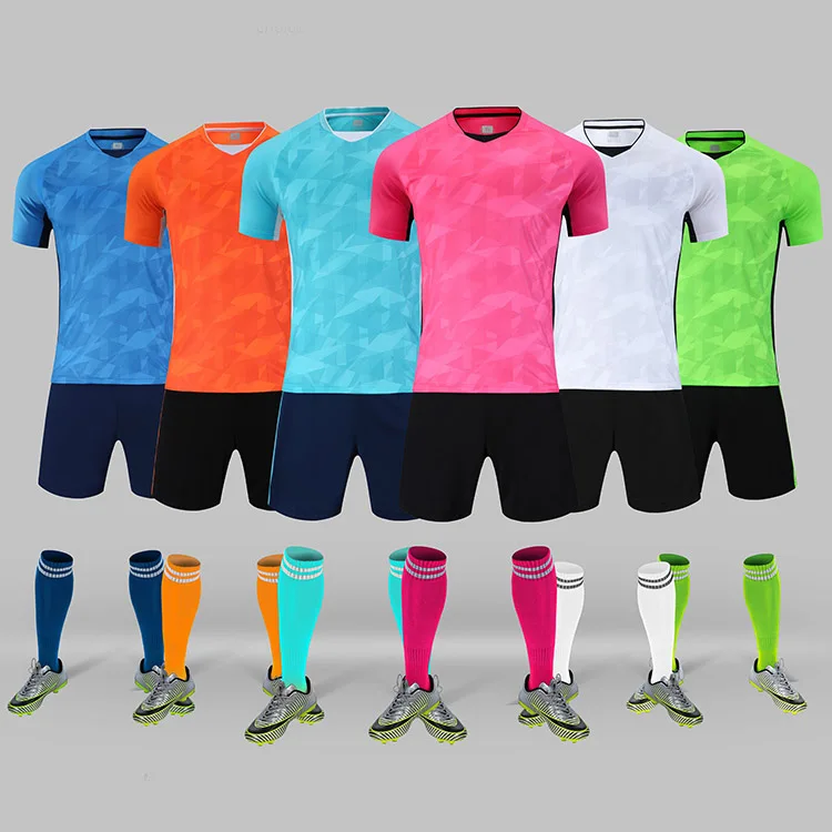 

Boys Football Jerseys Soccer Uniform Kids Football Kit Training Suits Jersey