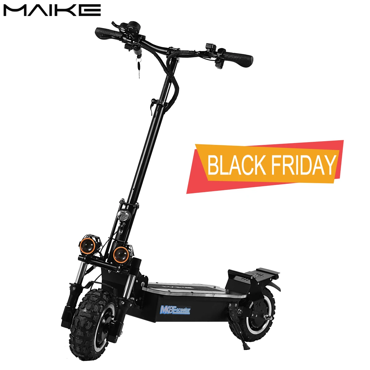 

Hot Maike mk8 60v high speed 5000w dual motor e scooter 11 inch big wheel off road OEM dropship electric scooter two wheel