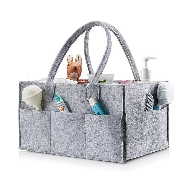 

TDC-A006 felt baby bag diaper caddy, Customized colors