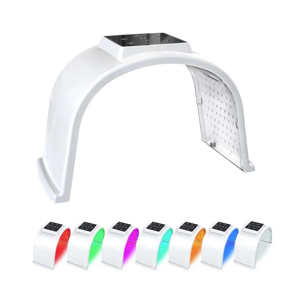 

Photon LED Red Light Therapy For Skin Rejuvenation Machine With 7 Colors Different Therapy Bio Photon Treatment For Home Use