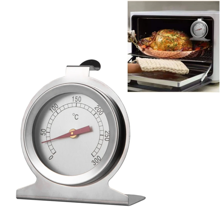

Bakeware 300 Celsius Hanging Stainless Steel Cooking BBQ Meat Thermometer Oven Thermometer For Food