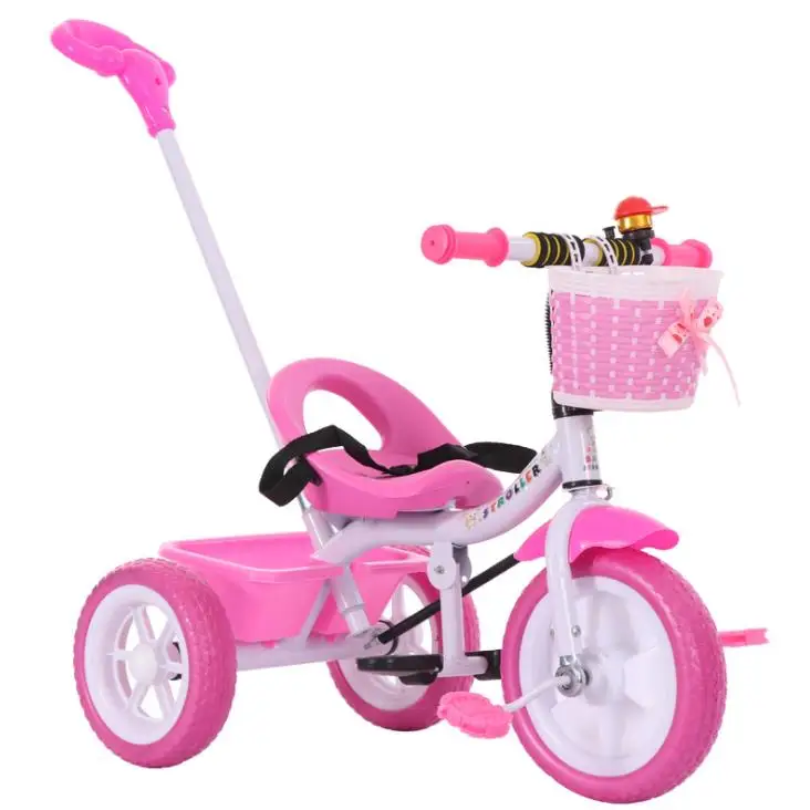 

2020 Factory Wholesale Cheap Price Kids Ride On Tricycle with Pushbar