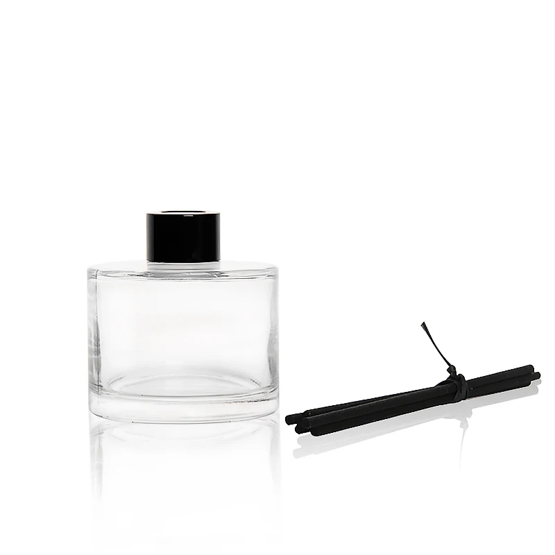 

150ml Luxury Glass Diffuser Bottle with Reed Stick Aroma Perfume Fragrance Bottle Round