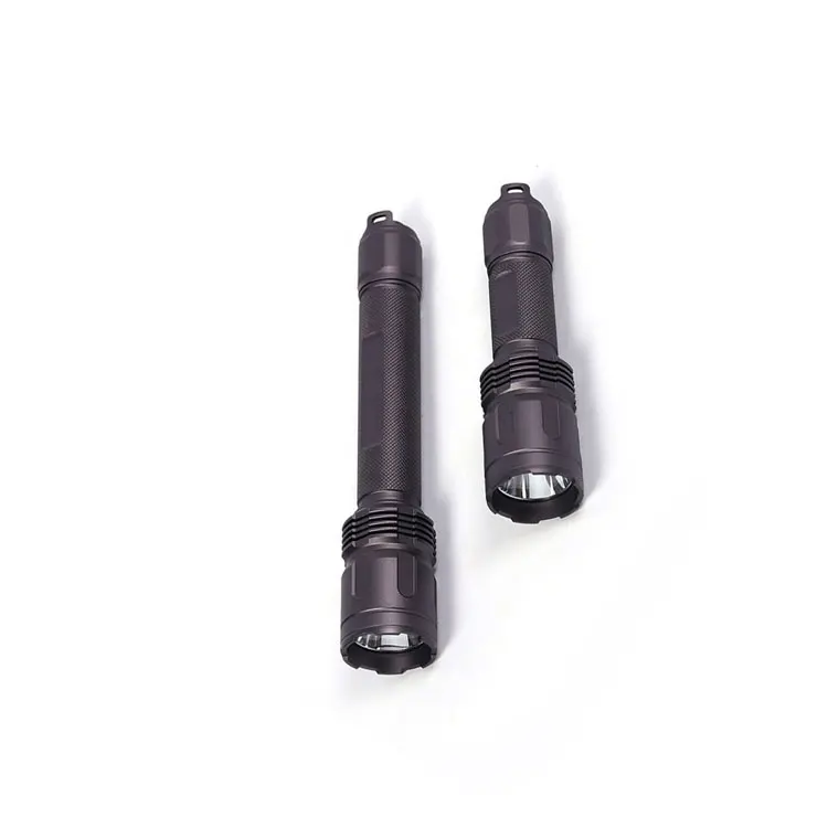 Custom xhp70 fireman color changing charging battery rgb led lenser gemstoneamber detector uv blacklight flashlight