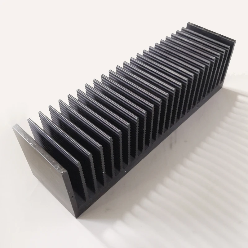Large Aluminum Heatsink High Power Amplifier Heat Sink 300(w)*85(h)*80