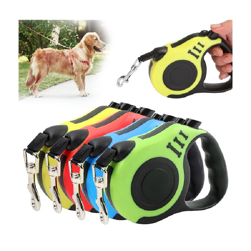 

Retractable  Automatic Leash Pet correa para perro Traction Rope Leashes Tool For Small Medium Dogs, 5 colores
