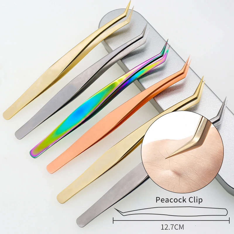 

volume tweezers stand gold eyelash tweezer holder extension lash tweezers box, Customer's choice