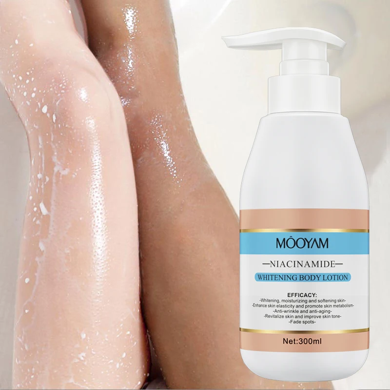 

MOOYAM Wholesale Body Care Lightening Instant Body Whitening Cream Smoothing Moisturizing Niacinamide Skin Whitening Body Lotion