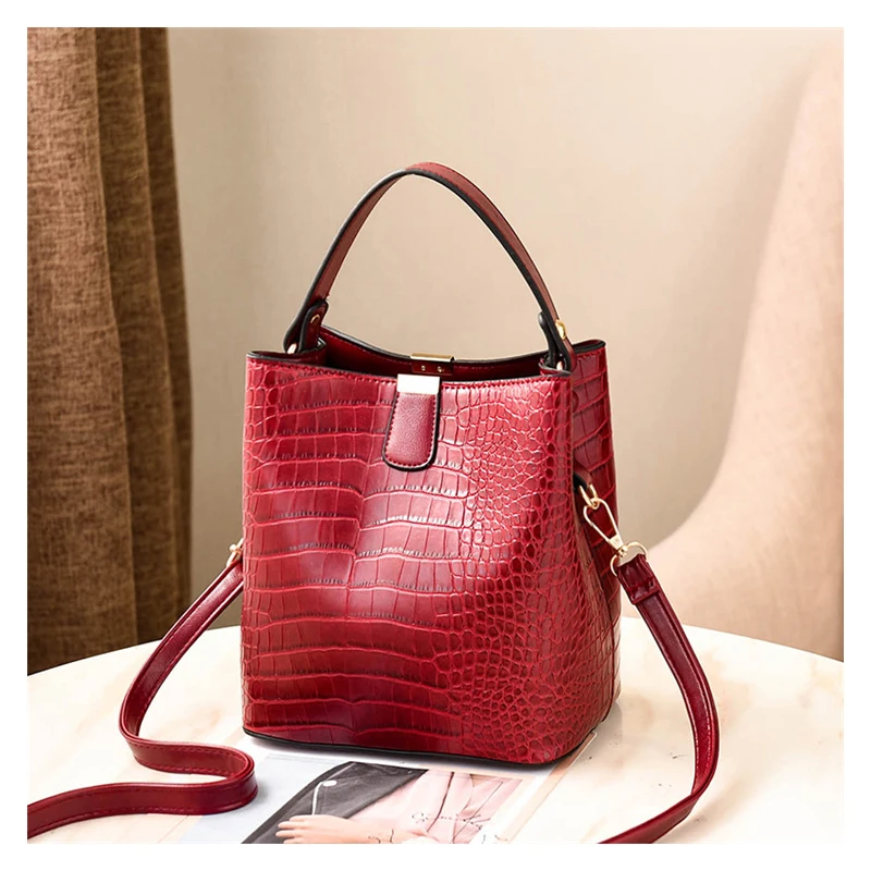 

Women's Retro Casual Handbag PU Zipper Designed Soft Leather Tote Shoulder Bag