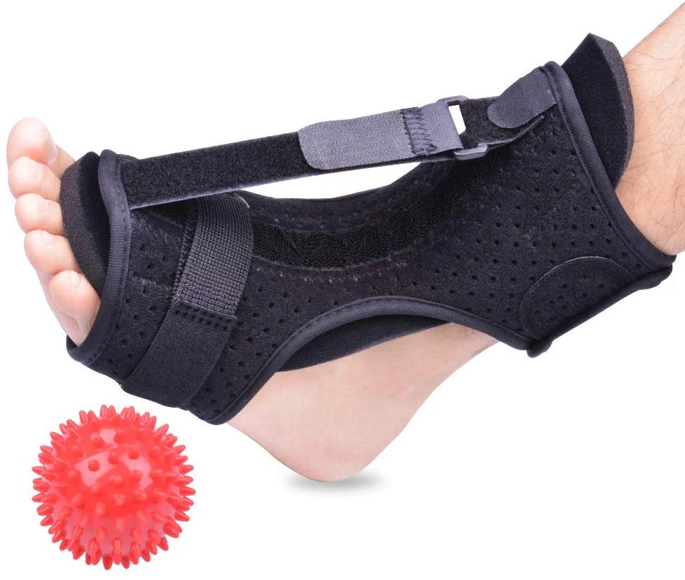 

Ajustable Plantar Fasciitis Night Splint Ankle Brace for Foot Orthosis Foot Pain Relief with CE
