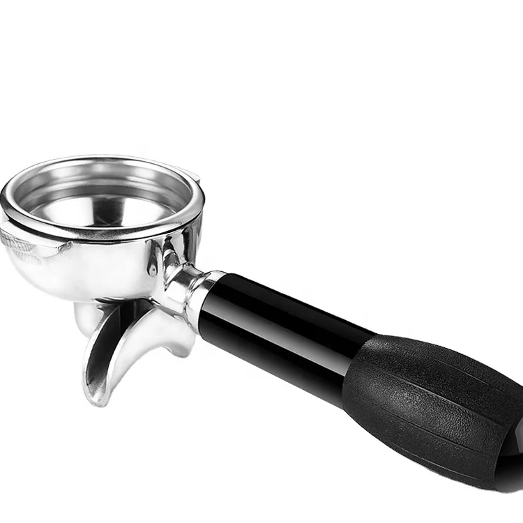 

Double Output Portafilter Coffee Machine Handle, Black