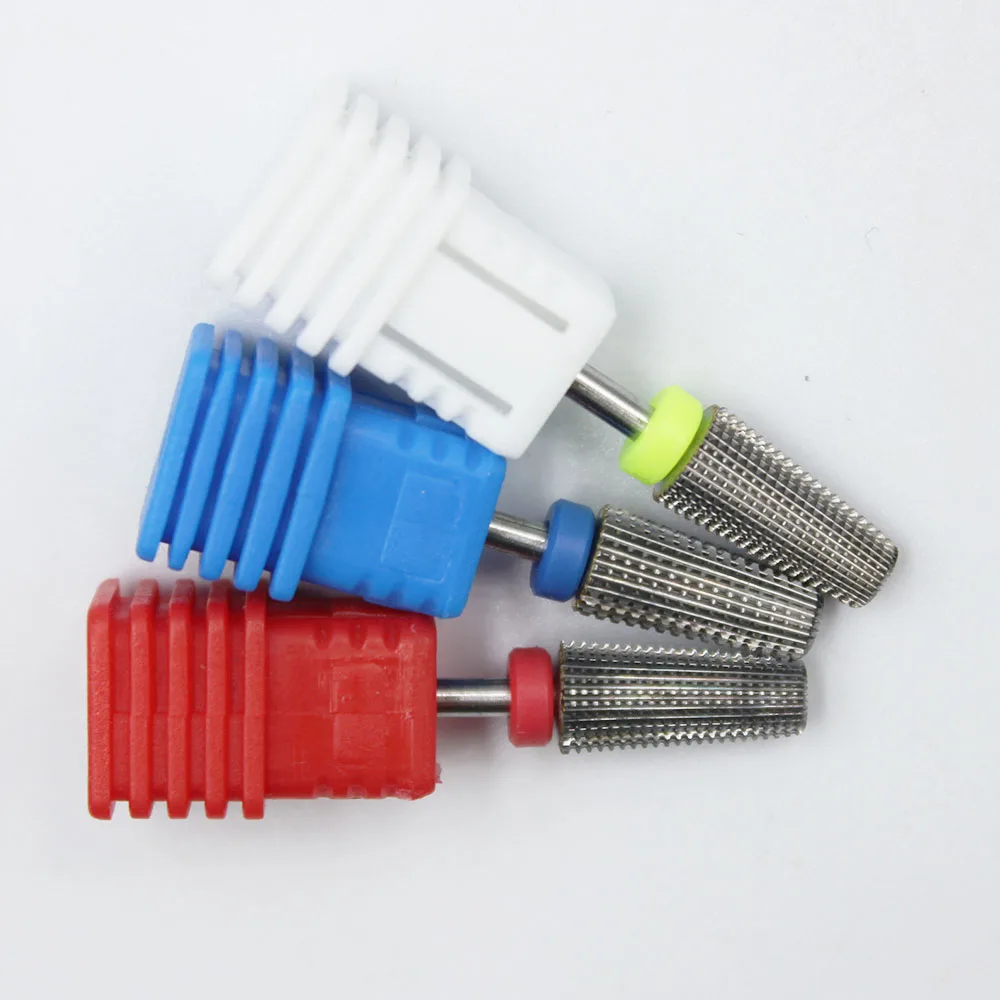 

Carbide Tungsten Nail E-File Drill Fine Cone Nail Carbide Bits For Manicures