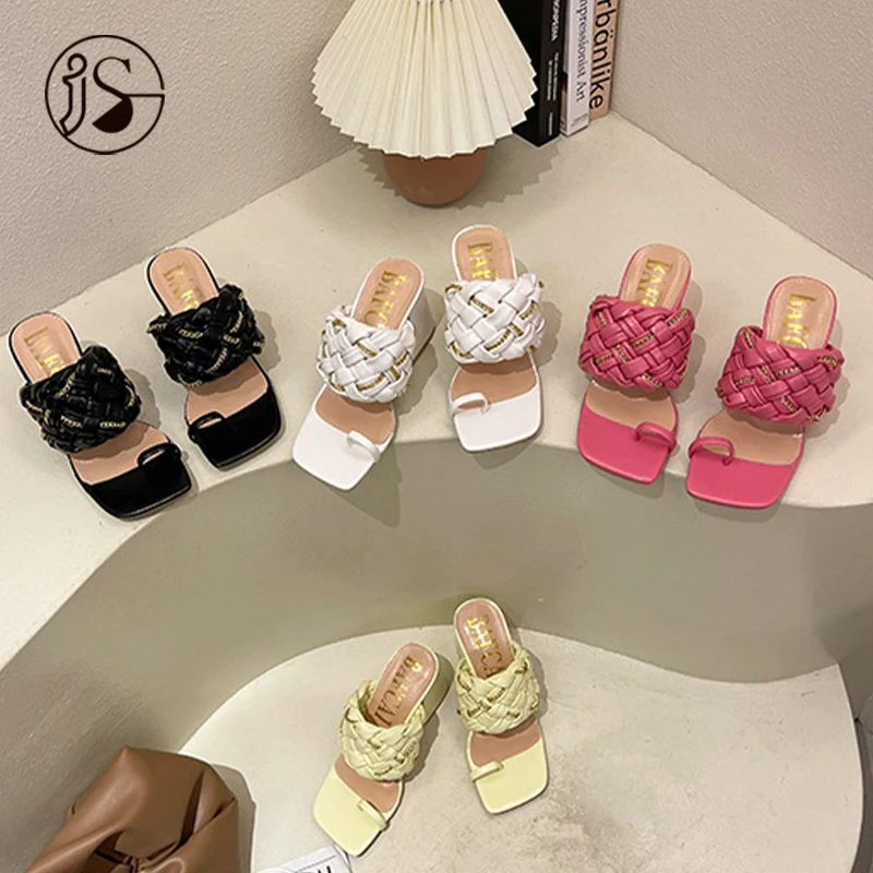 

2021 fashion women's sandals high heel sandals with decoration women's slippers, Customized color