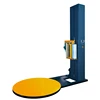 Automatic turntable pallet stretch wrapping machine with PLC control program/high quality wrapping machine