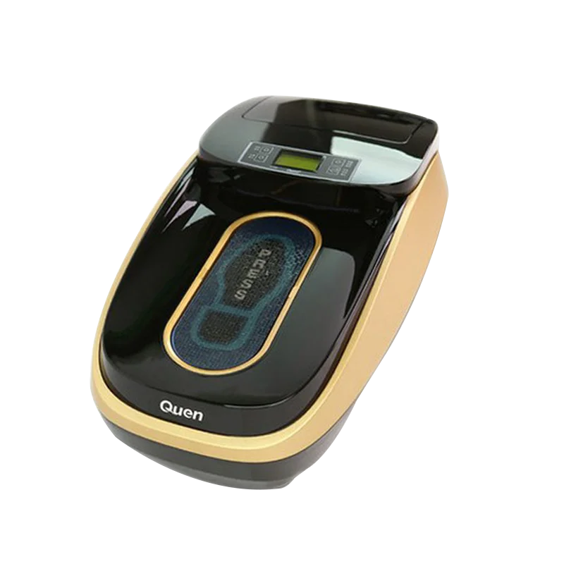 

Factory Smart shoe film machine Household shoe film dispenser machine, Titanium and silver/champagne gold/brown