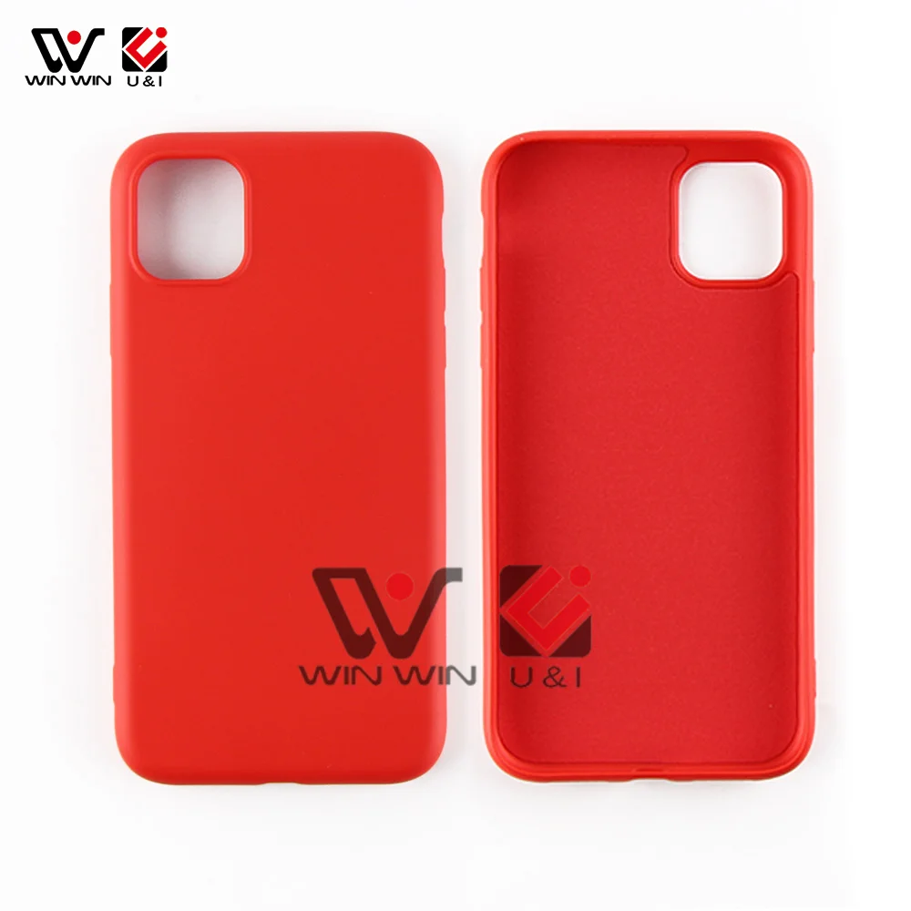 

Fashion Candy Color Matte Soft Silicone TPU Mobile Phone Cover For iPhone 11