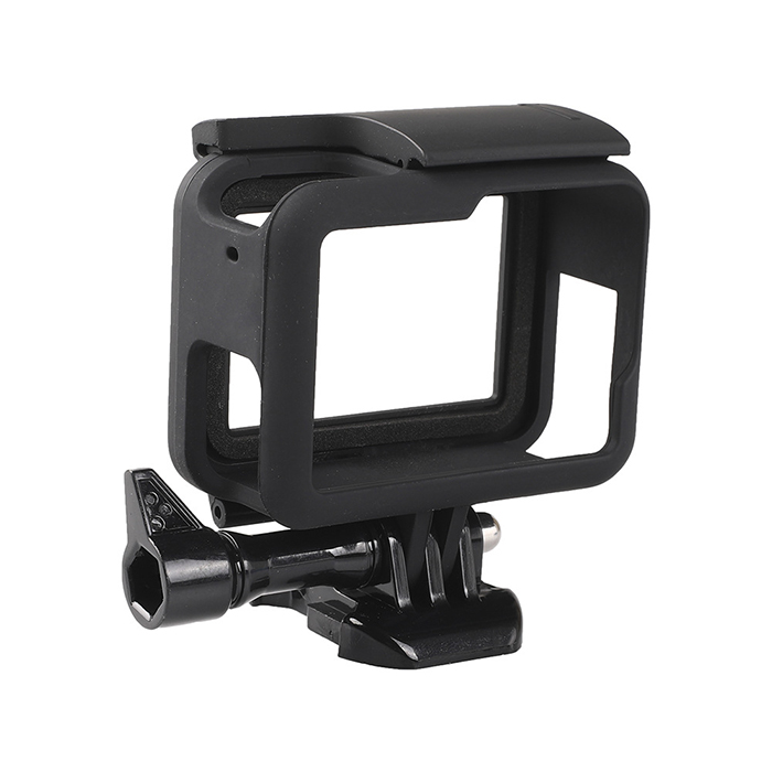 

Plastic Protective Housing Case Outdoor Protection Border Frame Action Camera Accessories Kits Set for Gopro5 Case, Black