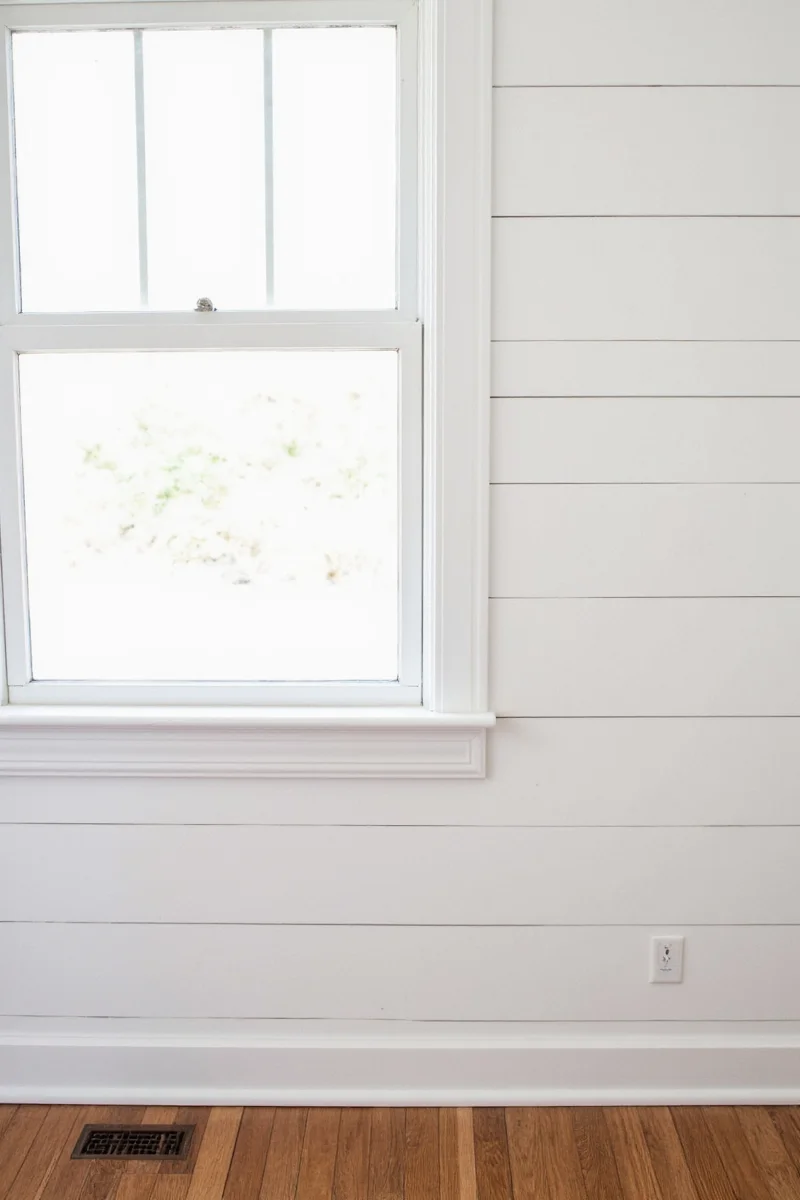 Comparison of different shiplap materials