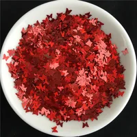 

Japanese Style PET Holographic Glitter Manicure Sequins Butterfly Paillette For Nail Decoration 10g/bag