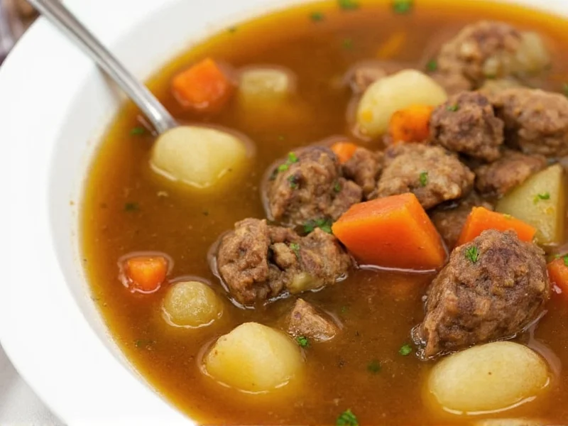 beef potato soup