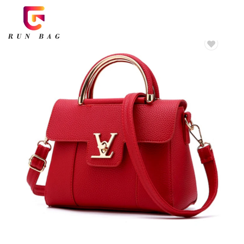 

Online Famous Brands Luxury PU Leather Women Tote Hand Bags Lady Handbag Designer Bags, Black or customized colors