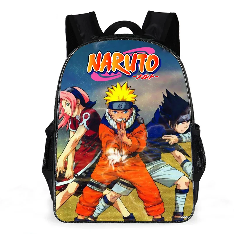 

Naruto Backpack for Primary School Students Children's cartoon anime pack bag, Customized color