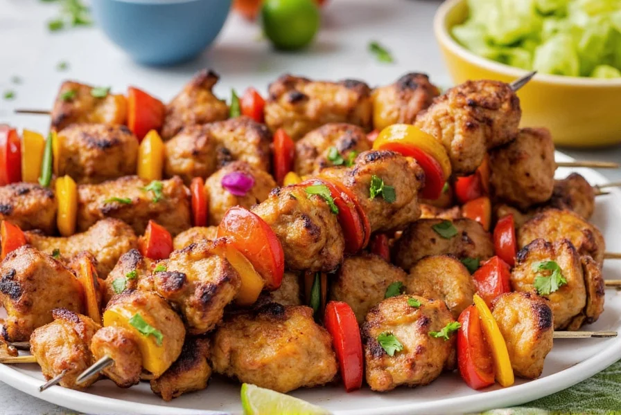 Jerk Chicken Kabobs: The Spicy Caribbean Treat That’s Perfect for Any Grill Party