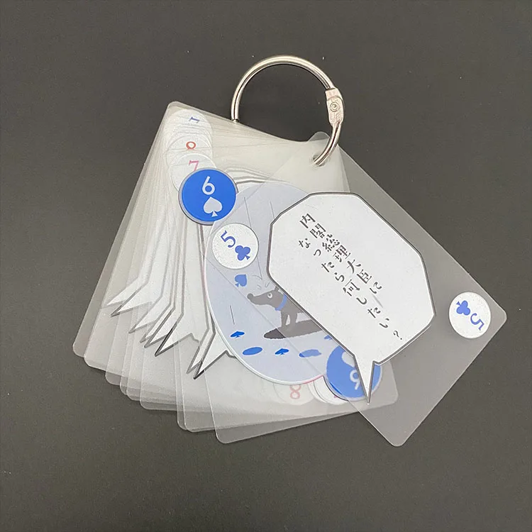 

OEM playing cards custom made plastic water proof playing cards for entertainment, Cmyk