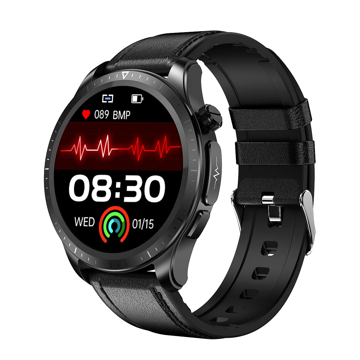 

Screen Ip68 Waterproof Blood Pressure Blood Glucose Ecg Afe Monitoring E420 Smart Watch