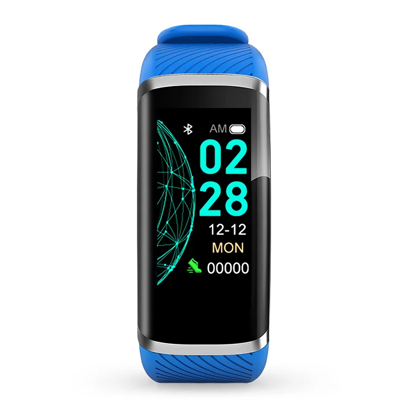 

Mens therapy titanium sparkly chip video call phone square thin silicone smart watch smartwatch reloj bracelet