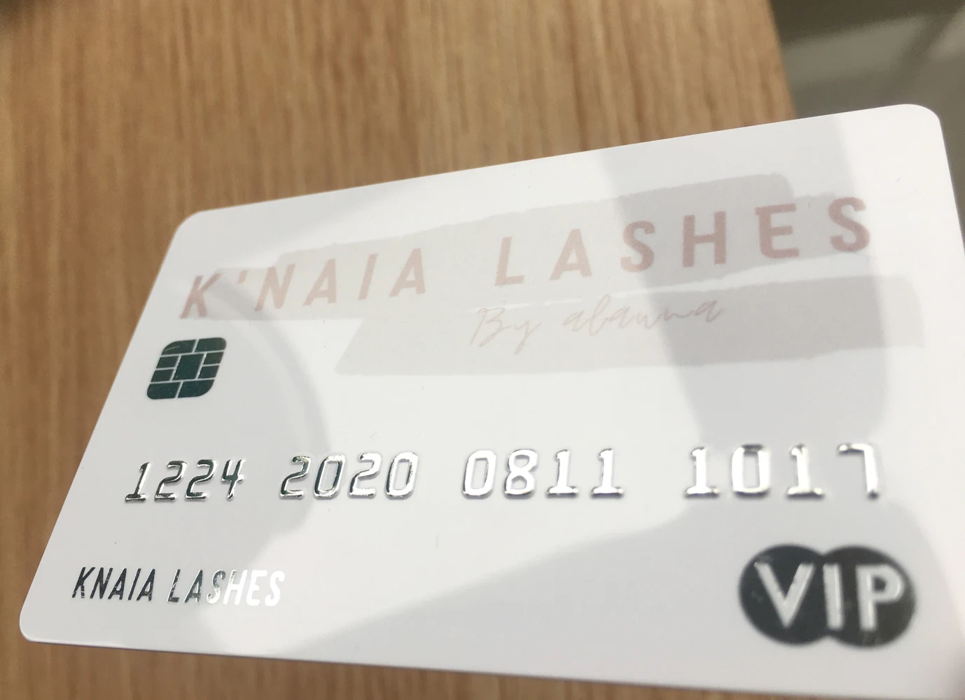 Credit Debit Cards Standard Embossing Code Plastic Card With Both Sides