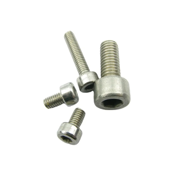 
1inch unc stainless steel SS304 hex socket round head cap screws 
