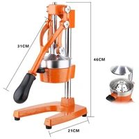 

HR-MJ Fruit juicer production line Hand press lemon orange juicer extractor Home use manual citrus juicer